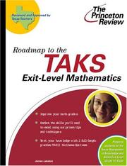 Cover of Roadmap to the TAKS by James Lakatos