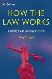 Cover of How the Law Works by Gary Slapper