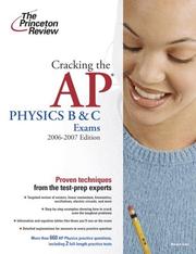 Front cover of Cracking the AP Physics B and C Exams by Princeton Review