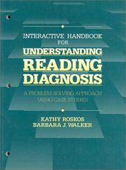 Front cover of Interactive Handbook for Understanding Reading Diagnosis by Kathleen Roskos