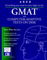 Cover of GMAT by Thomas H. Martinson