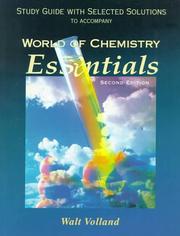 Front cover of World of Chemistry Essentials by Wood