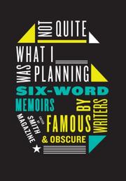 Front cover of Not quite what I was planning by Rachel Fershleiser