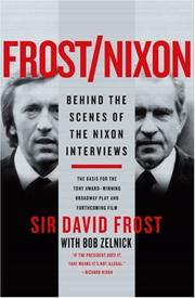 Cover of Frost/Nixon by David Frost