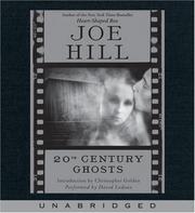 Cover of 20th Century Ghosts CD by Joe Hill