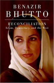 Cover of Reconciliation by Benazir Bhutto