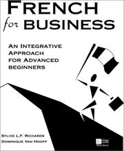 Front cover of French for Business by Sylvie L. F. Richards