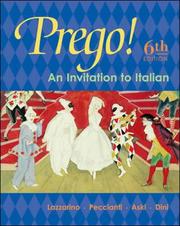 Cover of Prego! by Graziana Lazzarino