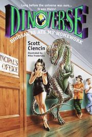 Front cover of Dinosaurs ate my homework by Scott Ciencin