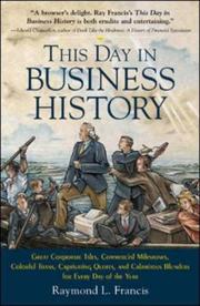 Front cover of This Day in Business History by Francis L. Raymond