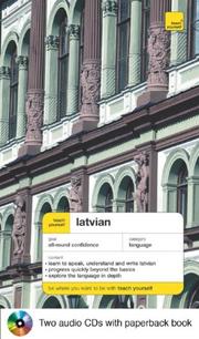 Cover of Teach Yourself Latvian Complete Course Package (Book + 2 CDs) (Teach Yourself Complete Courses) by Marite Sapiets