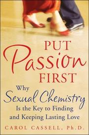 Cover of Put passion first by Carol Cassell