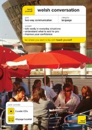 Front cover of Teach Yourself Welsh Conversation (3CDs + Guide) (Teach Yourself Language) by Christine Jones