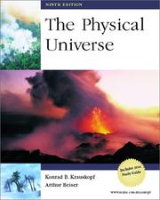 Front cover of The Physical Universe with CD-ROM and Student Study Guide package by Konrad Bates Krauskopf