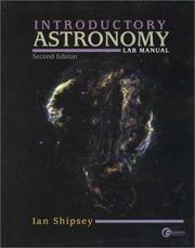Front cover of An Introduction to Astronomy Laboratory Manual by Ian Shipsey