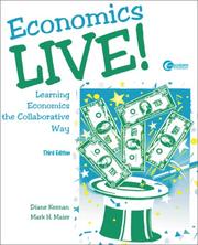Front cover of Economics live! by Diane Keenan