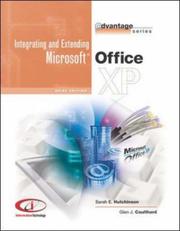 Cover of Integrating & extending Microsoft office XP by Sarah Hutchinson-Clifford