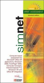 Cover of SimNet XPert Assessment Standard Edition Release 3.1 by Triad Interactive