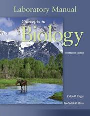 Front cover of Laboratory Manual to accompany Concepts in Biology by Frederick C. Ross