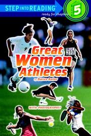 Front cover of Great Women Athletes by Darice Bailer