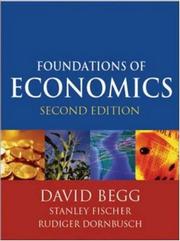 Front cover of Foundations of Economics by David K.H. Begg