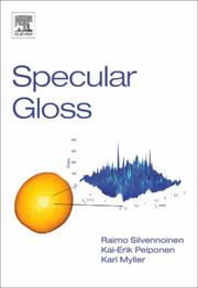 Cover of Specular gloss by Raimo Silvennoinen