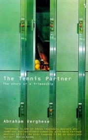 Front cover of The Tennis Partner (ARC) by Abraham Verghese
