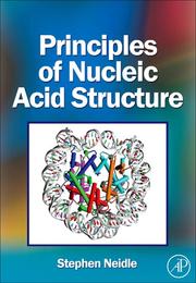 Front cover of Principles of nucleic acid structure by Stephen Neidle