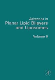 Cover of Advances in Planar Lipid Bilayers and Liposomes, Volume 6 (Advances in Planar Lipid Bilayers and Liposomes) (Advances in Planar Lipid Bilayers and Liposomes) by A. Leitmannova Liu