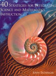 Front cover of 40 Strategies for Integrating Science and Mathematics Instruction by John Eichinger