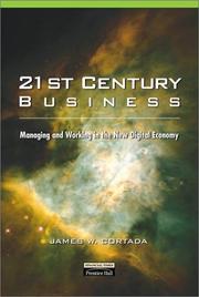 Front cover of 21st Century Business by James W. Cortada