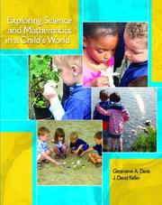 Front cover of Exploring science and mathematics in a child's world by Genevieve A. Davis