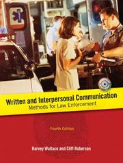 Cover of Written and interpersonal communication by Harvey Wallace