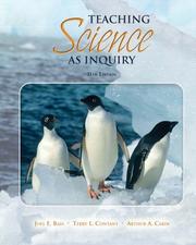 Cover of Teaching science as inquiry by Joel E. Bass