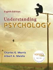 Front cover of Understanding psychology by Charles G. Morris