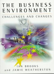 Front cover of The business environment by Ian Brookes