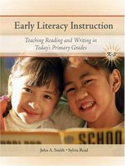 Cover of Early literacy instruction by John A. Smith