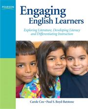 Front cover of Engaging English learners by Carole Cox