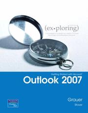 Cover of Exploring getting started with Microsoft Office Outlook 2007 by Robert T. Grauer