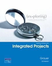 Cover of Getting started with integrated projects by Robert T. Grauer