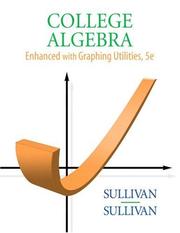 Front cover of College algebra by Michael Joseph Sullivan Jr.