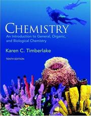 Front cover of Chemistry by Karen C Timberlake