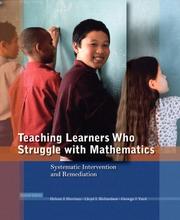 Front cover of Teaching learners who struggle with mathematics by Helene J. Sherman