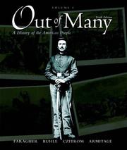 Front cover of Out of many by John Mack Faragher
