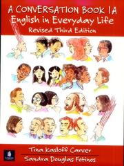 Cover of Conversation Book 1A by Tina Kasloff Carver
