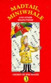 Front cover of Madtail, miniwhale and other shape poems by Wes Magee