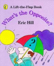 Cover of What's the Opposite? by Eric Hill