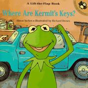 Cover of Where Are Kermit's Keys? by Alison Inches