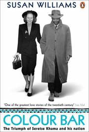 Cover of The Colour Bar by Susan Williams