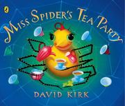 Cover of Miss Spider's Tea Party by David Kirk